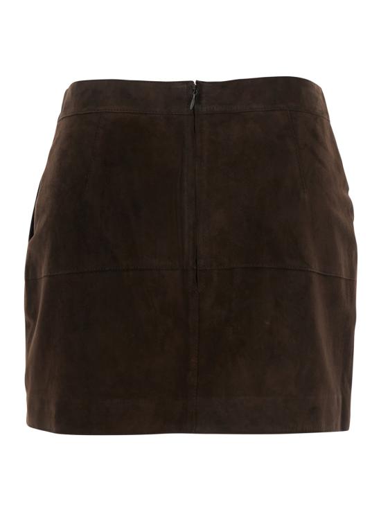 25SS 파로쉬 숏 스커트 D630603MONET25086 Brown - PAROSH