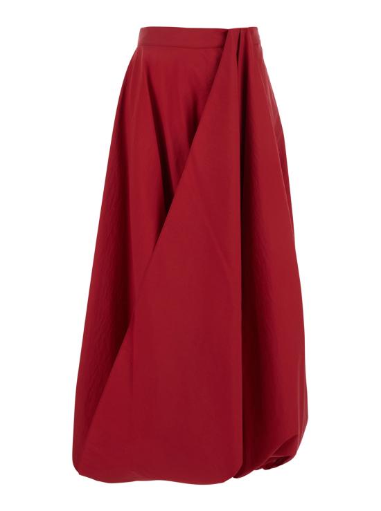 25SS 브루넬로 쿠치넬리 스커트 M0F79G3812C3118 Red