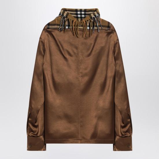 24FW 버버리 탑 8099116148076 XH BURBE C1428 111 brown - BURBERRY