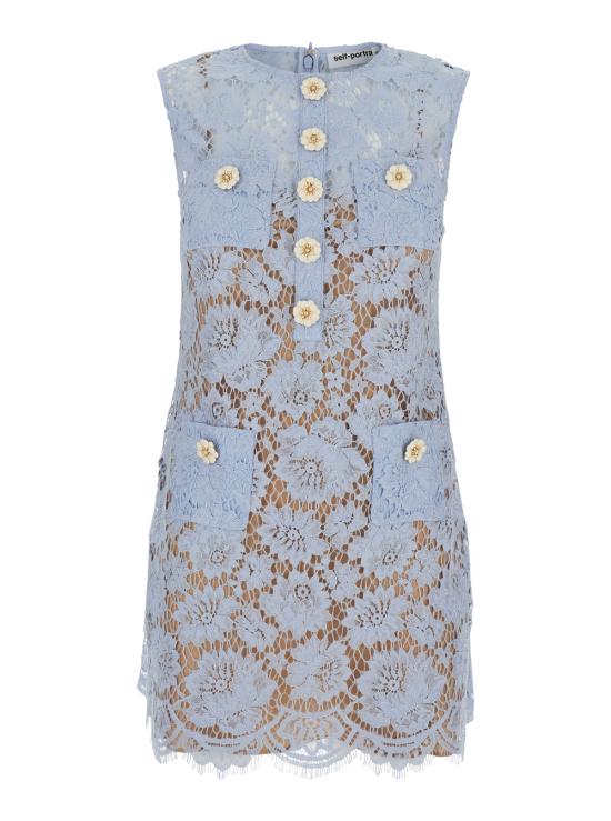 25SS 셀프 포트레이트 원피스 SS25044SBLBLUE Blu