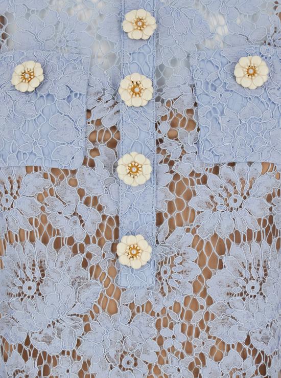 25SS 셀프 포트레이트 원피스 SS25044SBLBLUE Blu - SELF PORTRAIT