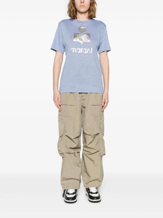  이자벨마랑 반팔 티셔츠 TS0001FB A1N10E DOM - ISABEL MARANT