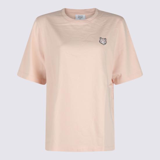  메종키츠네 반팔 티셔츠 MW00127KJ0119 P628 DOM - MAISON KITSUNE