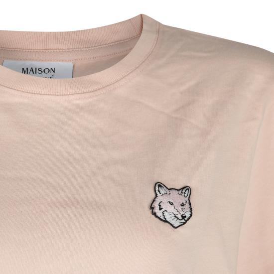  메종키츠네 반팔 티셔츠 MW00127KJ0119 P628 DOM - MAISON KITSUNE