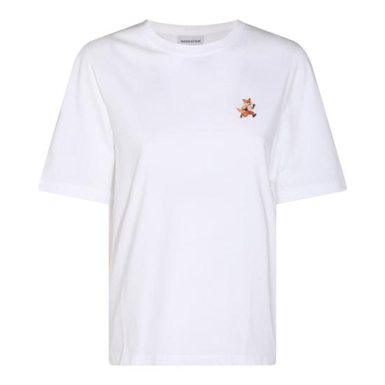  메종키츠네 반팔 티셔츠 MW00119KJ0008 P100 DOM