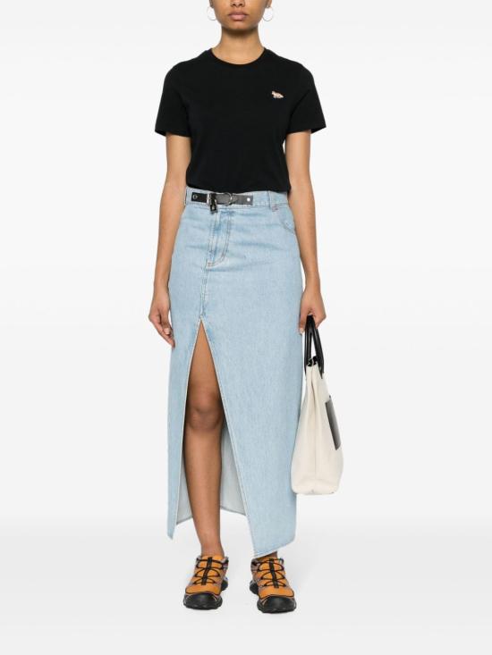  메종키츠네 반팔 티셔츠 MW00110KJ0008 P199 DOM - MAISON KITSUNE