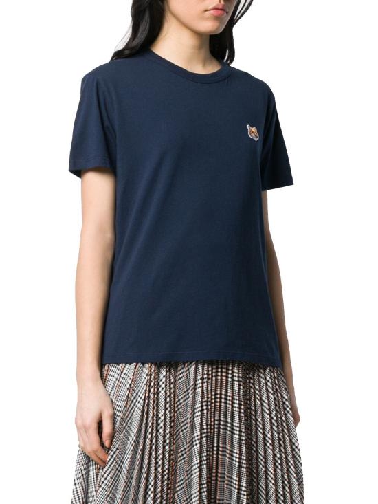  메종키츠네 반팔 티셔츠 AW00103KJ0005 P480 DOM - MAISON KITSUNE