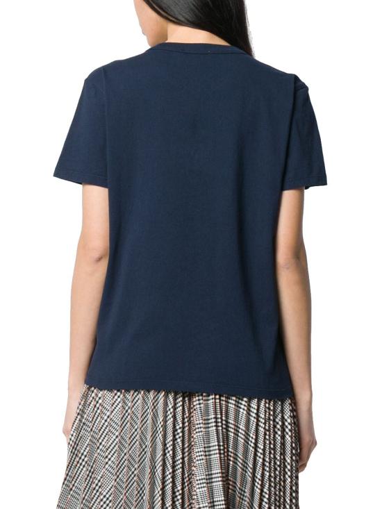  메종키츠네 반팔 티셔츠 AW00103KJ0005 P480 DOM - MAISON KITSUNE