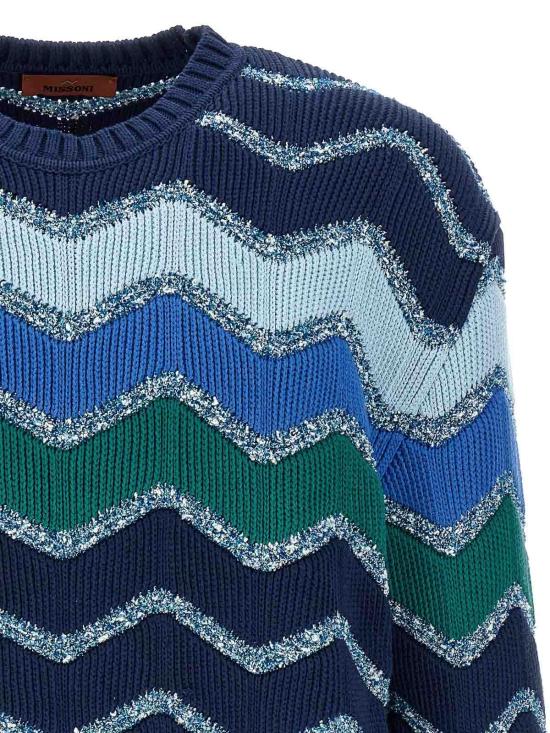 25SS 미소니 스웨터 US25SN09BK044LS72JR Multicolour - MISSONI