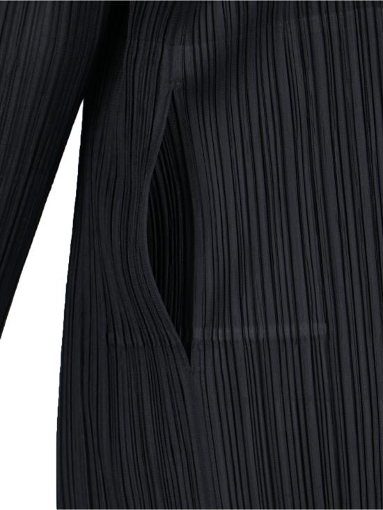 25SS 플리츠플리즈 코트 PP56JA109 15 Black - PLEATS PLEASE