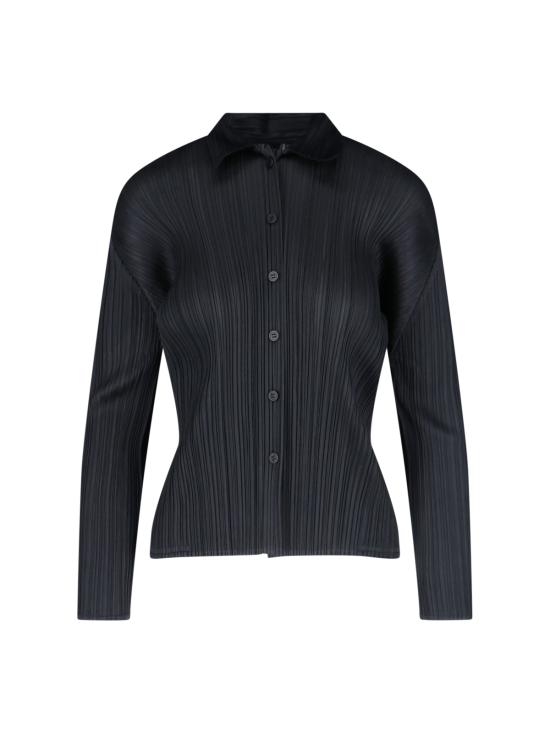 25SS 플리츠플리즈 블라우스 PP56JJ105 15 Black