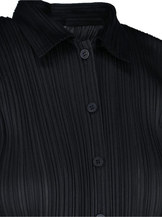 25SS 플리츠플리즈 블라우스 PP56JJ105 15 Black - PLEATS PLEASE