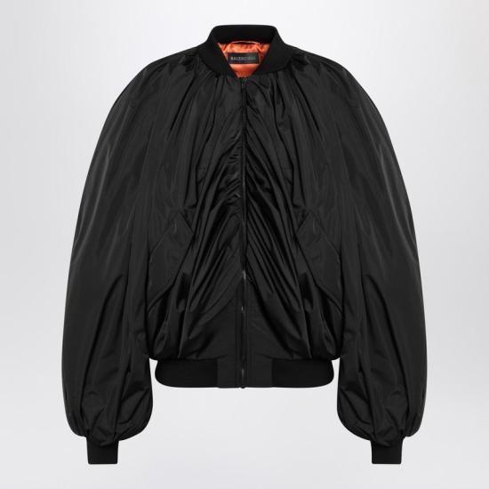 25SS 발렌시아가 자켓 831515TRO06 XI BALEN 1000 108 black