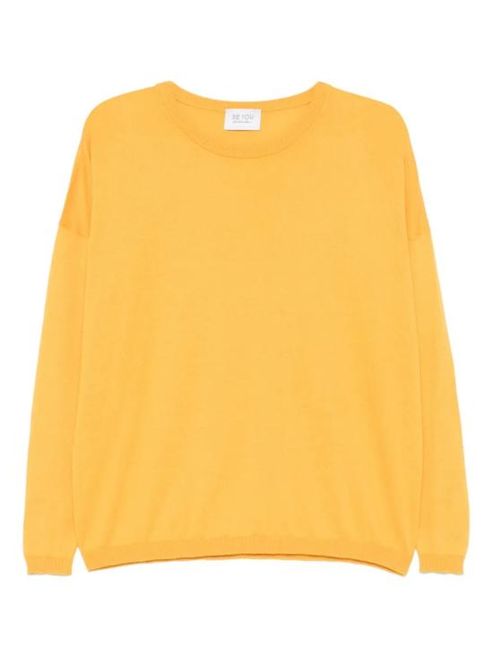  비유 긴팔 티셔츠 MVD22B5A05 Yellow