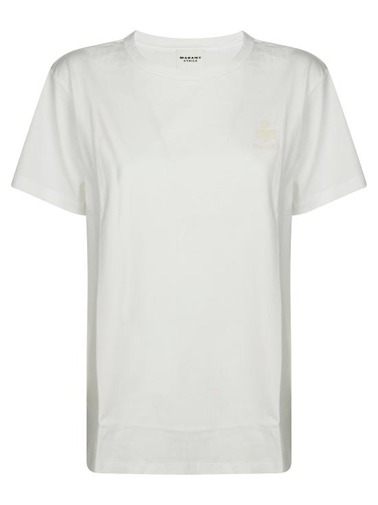 25SS 이자벨마랑에뚜왈 반팔 티셔츠 23PTS0070FA WHITE 20WH BIANCO