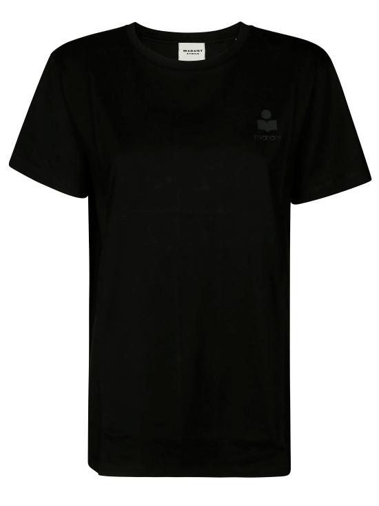 25SS 이자벨마랑에뚜왈 반팔 티셔츠 23PTS0070FA BLACK 01BK NERO