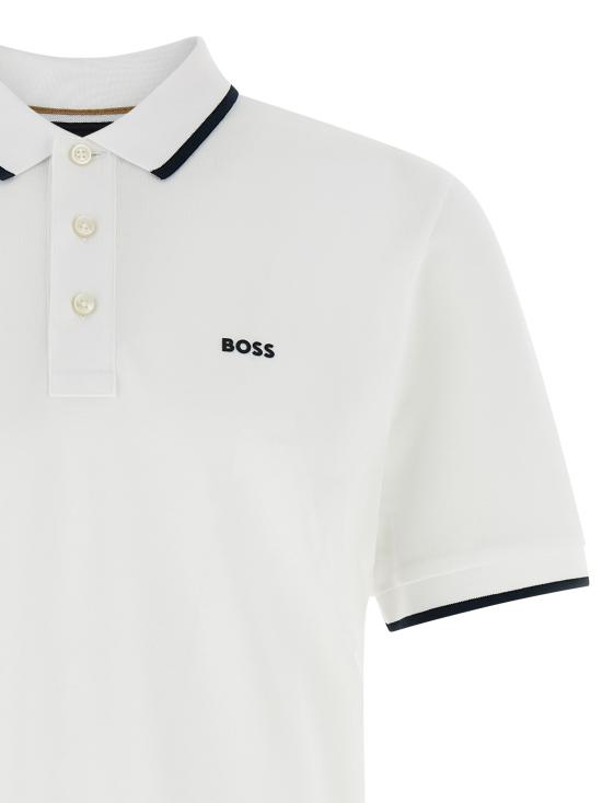 26SS 휴고보스 폴로 티셔츠 50494697101 White - HUGO BOSS