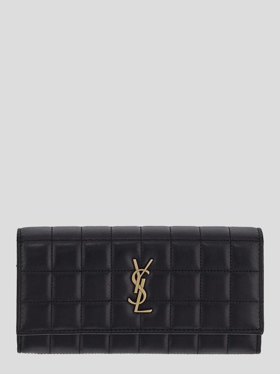 25SS 생로랑 지갑 801688 AABVP1000 Black