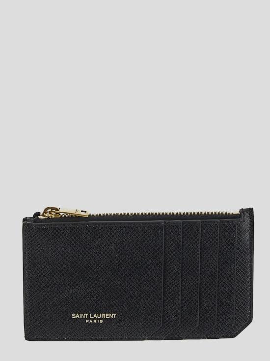 25SS 생로랑 지갑 609362 H3Z0W1000 Black