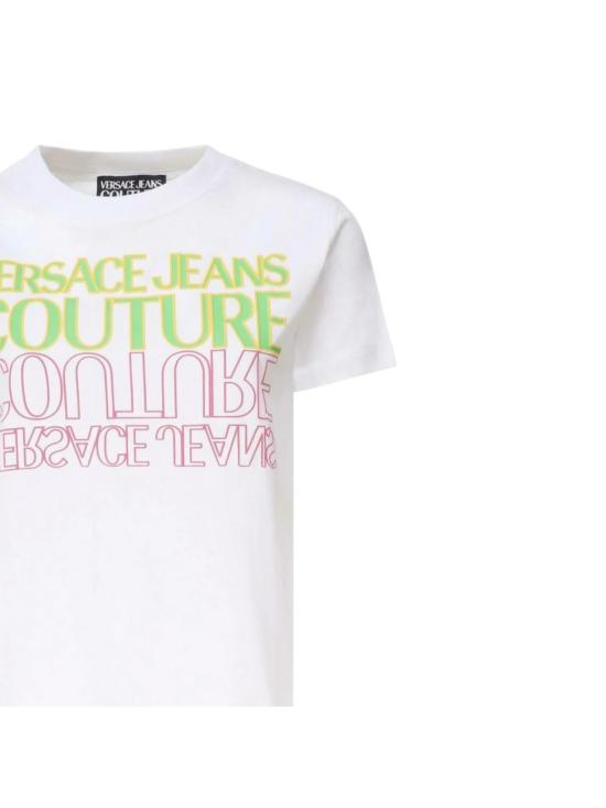  베르사체 반팔 티셔츠 76HAHC01 CJ01C003 White - VERSACE