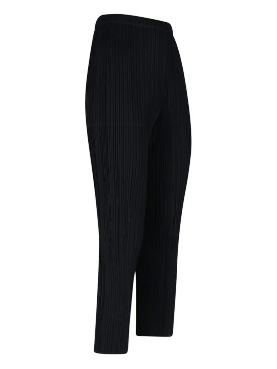 25SS 플리츠플리즈 스트레이트 팬츠 PP56JF111 15 Black - PLEATS PLEASE