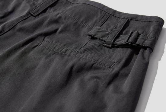 25SS 르메르 스트레이트 팬츠 맥시 플리츠 팬츠 - 컴팩트 코튼 트윌 PA1202 LF1352 차콜 - LEMAIRE