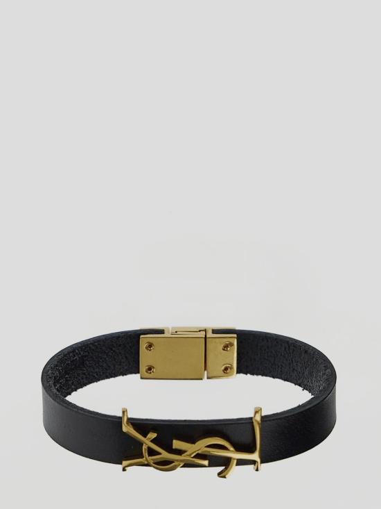 25SS 생로랑 브레이슬릿 708815 0IH0J1000 Black - SAINT LAURENT