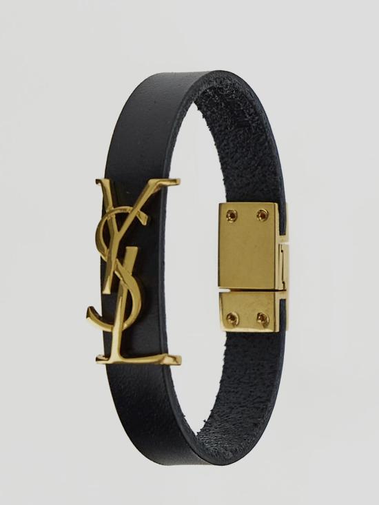 25SS 생로랑 브레이슬릿 708815 0IH0J1000 Black