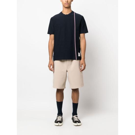 25FW 톰브라운 반팔 티셔츠 MJS252AJ0138 - THOM BROWNE