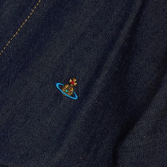 25SS 비비안웨스트우드 셔츠 1905000B W015CK401 Blue - VIVIENNE WESTWOOD