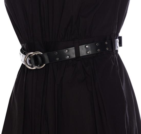 25SS 마이클 코어스 미디 원피스 MS5830KF4C 001 Black - MICHAEL KORS