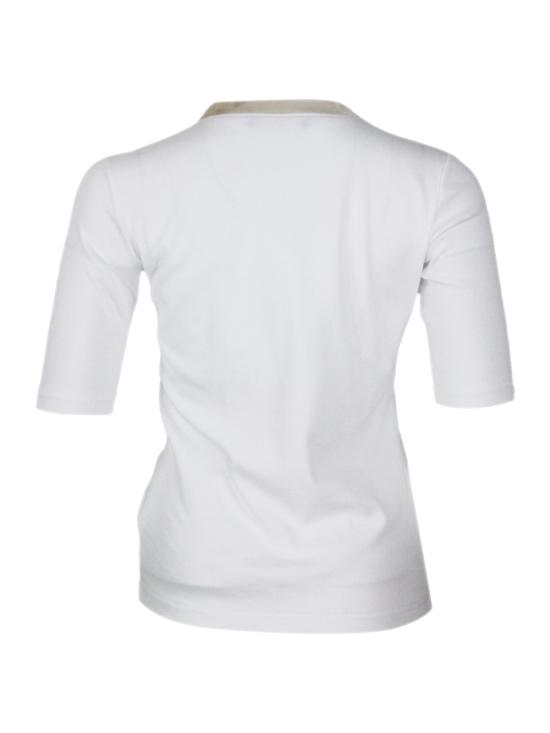 25SS 파비아나 필리피 반팔 티셔츠 JED275F884L396 21 White - FABIANA FILIPPI