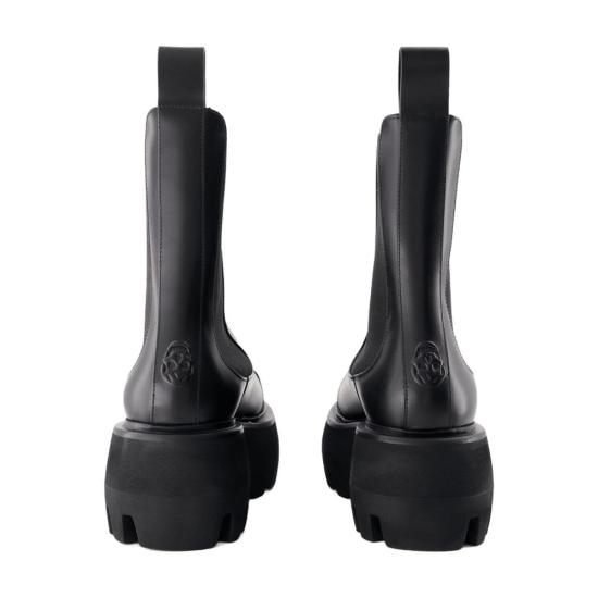 25SS 알렉산더 맥퀸 슈즈 817713WIACK1000 black - ALEXANDER MCQUEEN