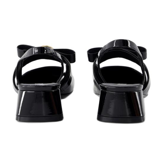 25SS 베르사체 플랫 슈즈 1018457 D2VE 1B00V black - VERSACE