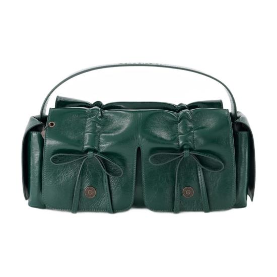 25FW 아크네 스튜디오 토트백 A10432 AAX DARK GREEN green