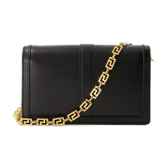 25FW 베르사체 크로스백 1007220 1A05134 1B00V 1B00V BLACK VERSACE GOLD black