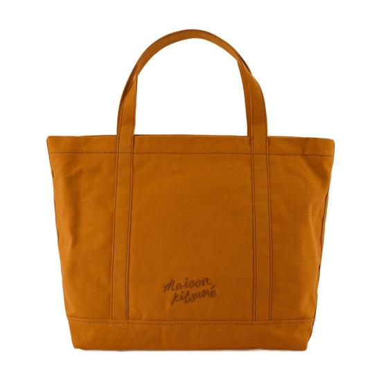 24FW 메종키츠네 토트백 LW05104WW0107 P256 brown - MAISON KITSUNE