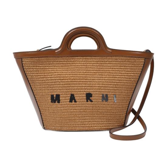 25SS 마르니 토트백 BMMP0068Q0 P3860 00M50 RAW SIENNA brown