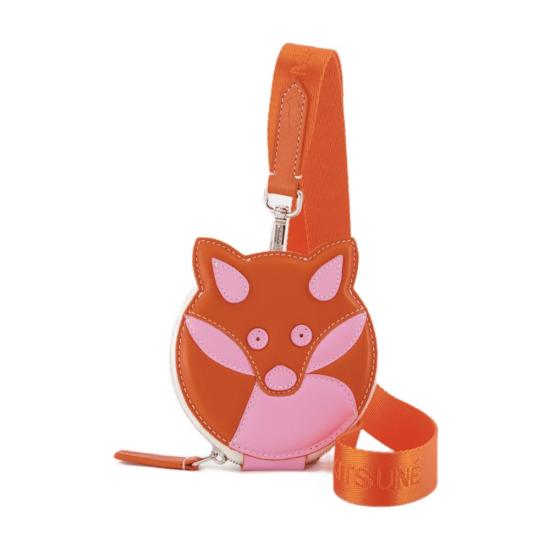  메종키츠네 가죽소품 KU05329LC0029 orange