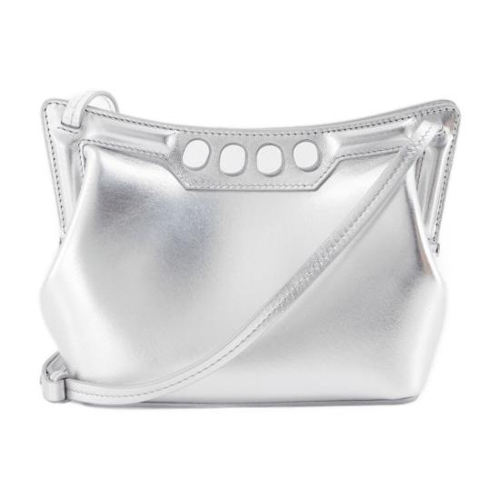  알렉산더 맥퀸 크로스백 7759081BL1I1400 SILVER metallic - ALEXANDER MCQUEEN