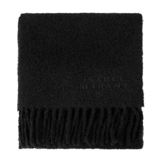 24FW 이자벨마랑 머플러/스카프 EC092XFA B4C06A 01BK black - ISABEL MARANT