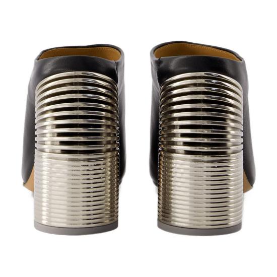  오프화이트 뮬/슬리퍼 OWIJ033F23LEA001 black - OFF WHITE