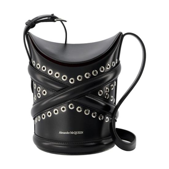  알렉산더 맥퀸 크로스백 6564671BLEI1000 U 1000 BLACK black