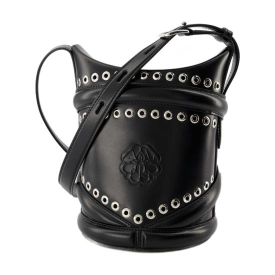  알렉산더 맥퀸 크로스백 6564671BLEI1000 U 1000 BLACK black - ALEXANDER MCQUEEN