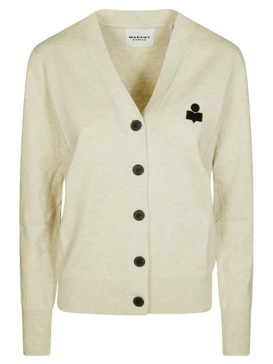 25SS 이자벨마랑에뚜왈 KARINA 카리나 V넥 가디건 25PCA0104FA C1L17E LIGHT GREY 02LY GRIGIO