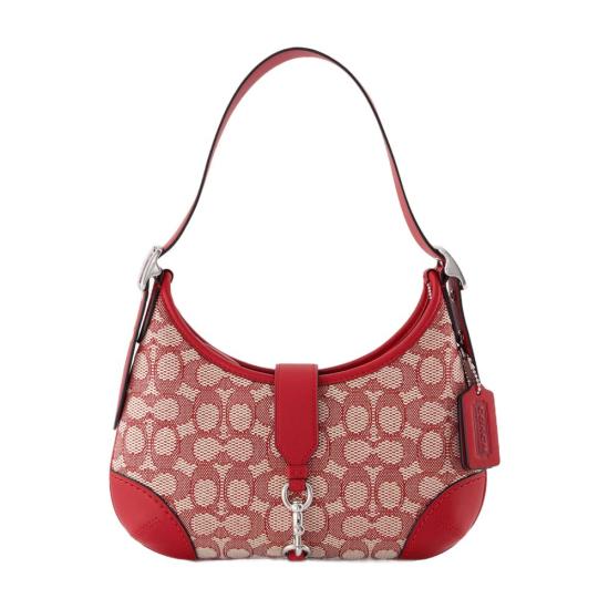 25SS 코치 숄더백 CY931 LHXJA RUBY IVORY red