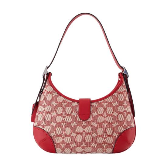 25SS 코치 숄더백 CY931 LHXJA RUBY IVORY red - COACH