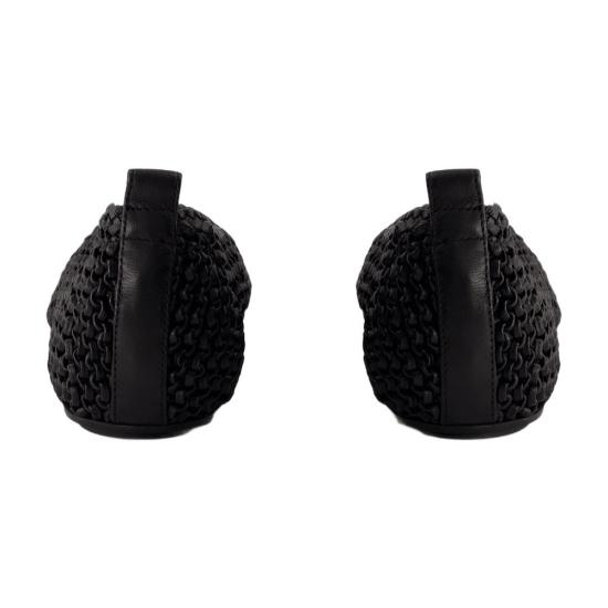 25SS 토템 플랫 슈즈 252 WAS2358 LE0134 001 black - TOTEME