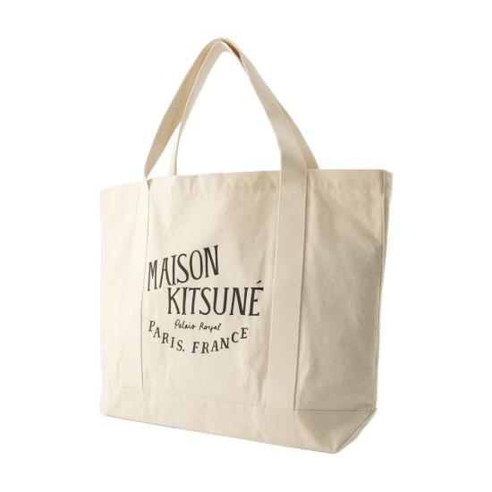  메종키츠네 토트백 LW05102WW0008 beige - MAISON KITSUNE