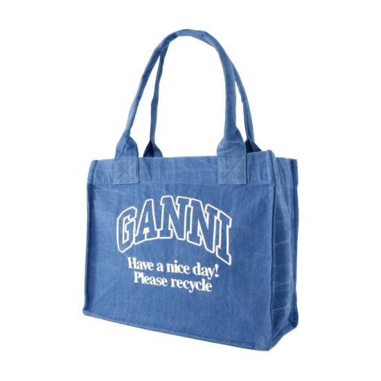 25SS 가니 토트백 A5599 630 blue - GANNI